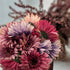 4 Colors Silk Gerbera Artificial Daisies flowers with 1 Vase Kraft Paper Bag